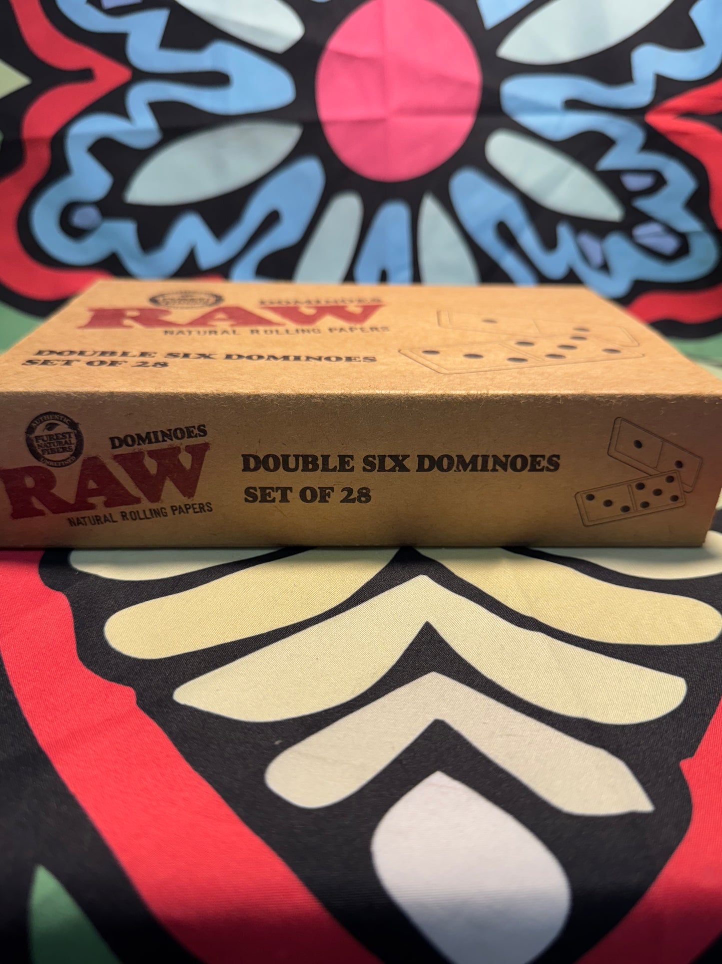 RAW Double Six Dominoes